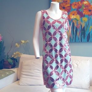 Sequined Sheath Dress